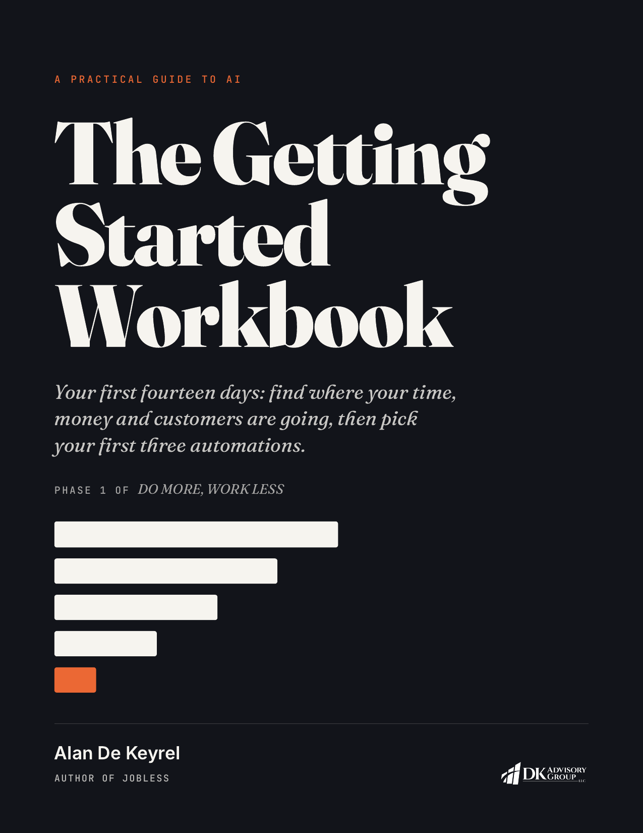 The Getting Started Workbook — cover